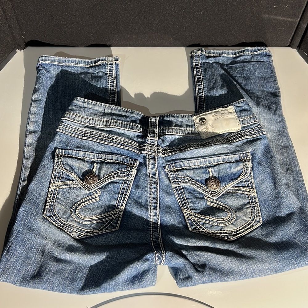 Silver Jeans Suki Surplus Capri Size 25